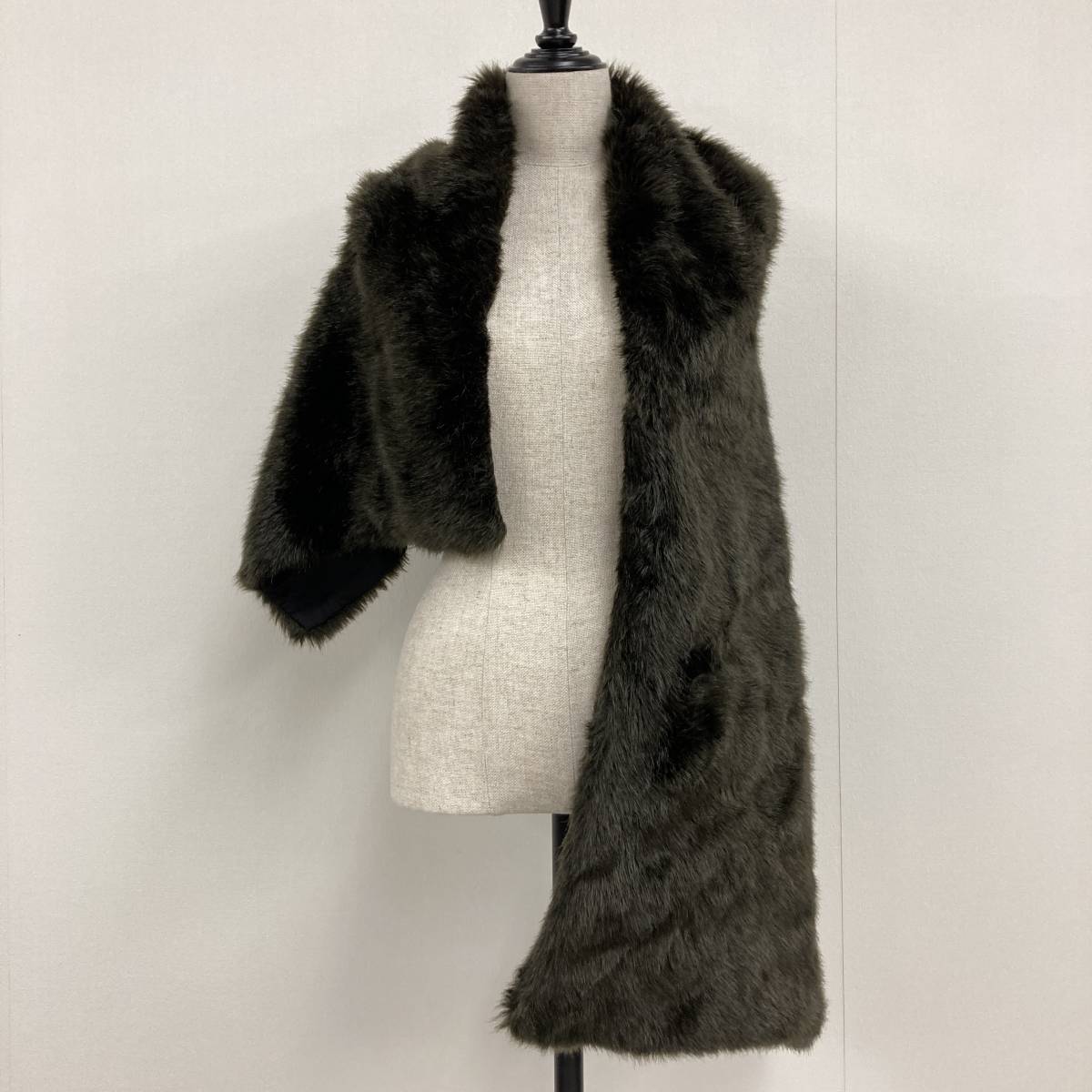 価格は安く AD2008 COMME des GARCONS 変形 フェイクファー ショール
