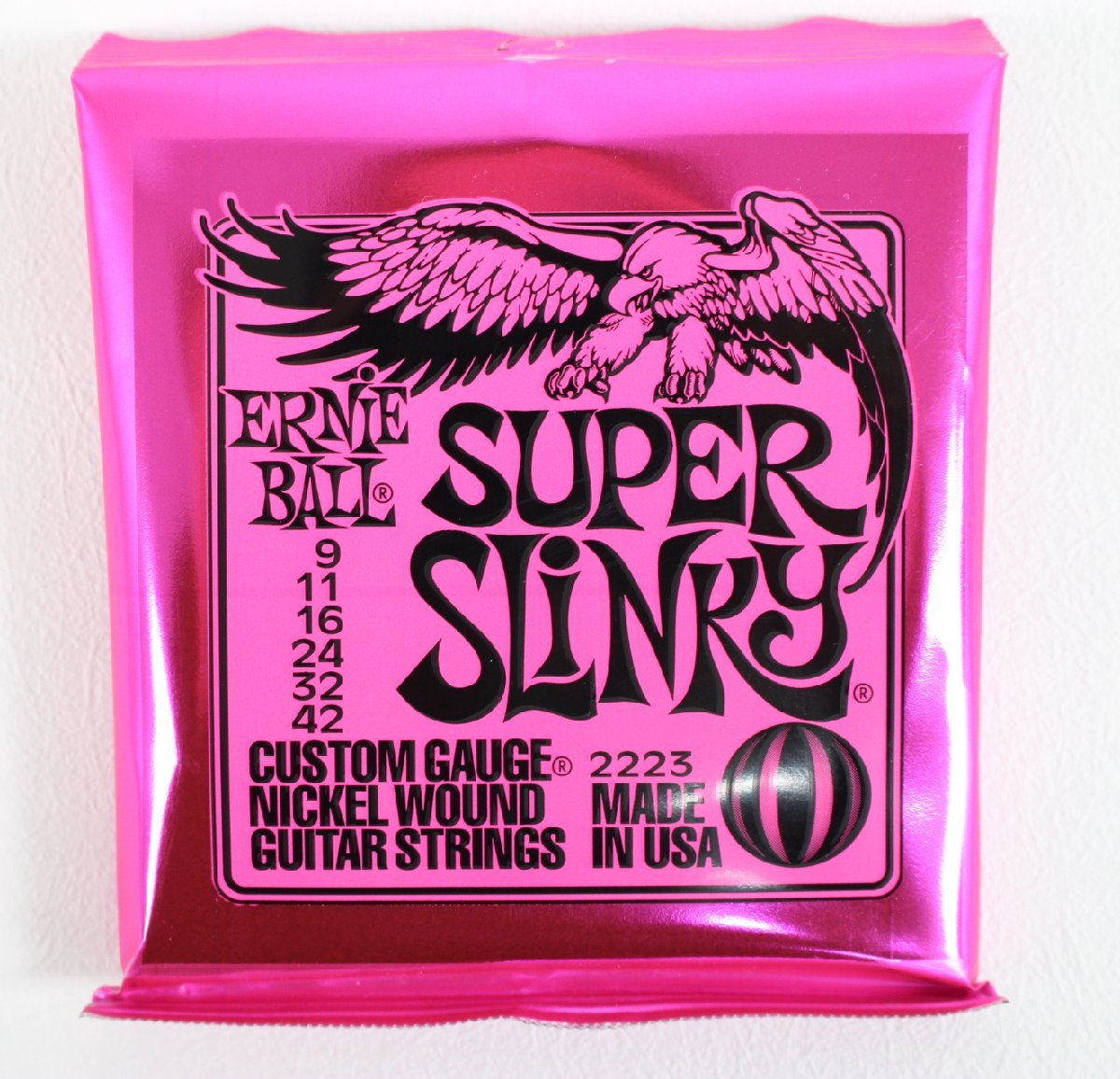 別倉庫からの配送 ERNIE BALL #2253 Classic Super Slinky 009-042