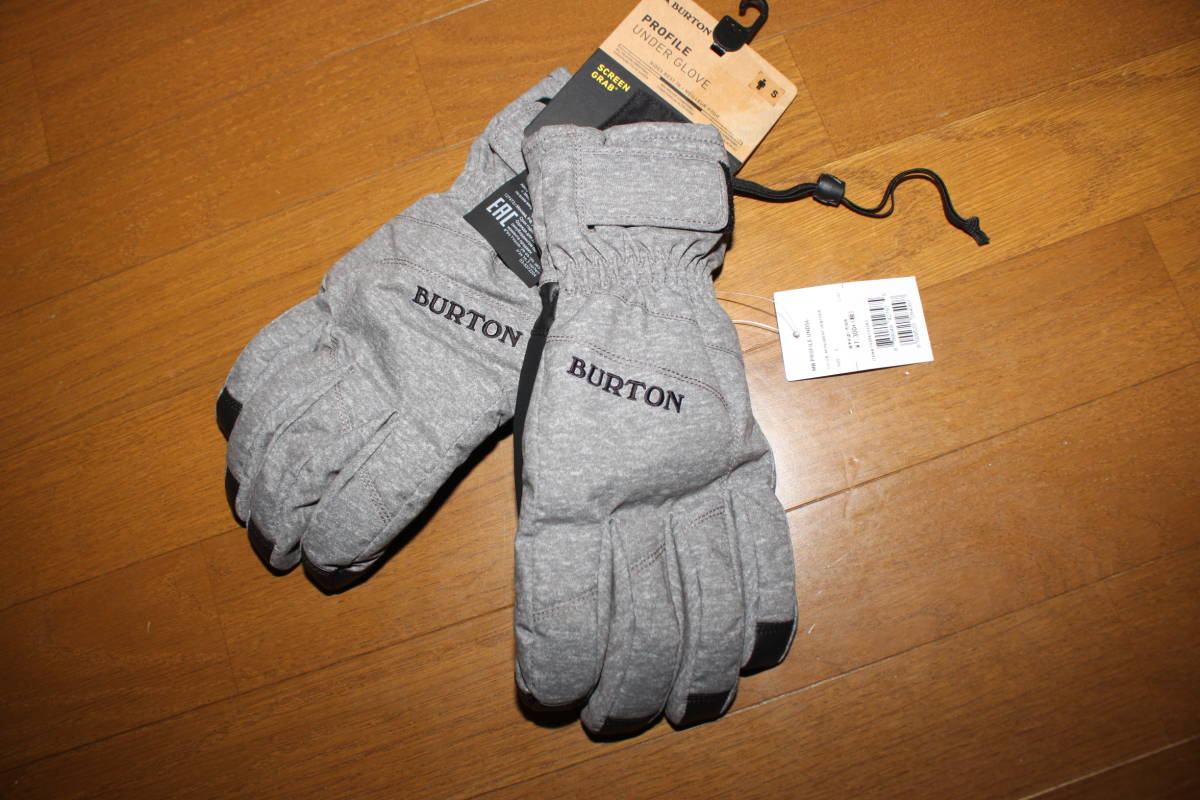未使用バートンBURTON　メンズS　スキー　スノーボードグローブ　手袋　送料無料即決