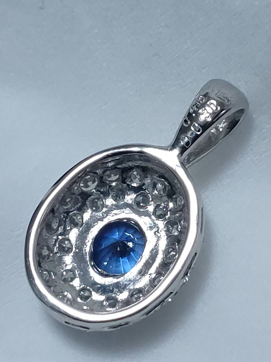 83379 サファイア3.82ct 美しい天然ダイヤモンド0.18ct 最高級