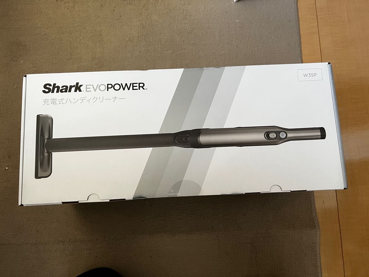 新品未開封品】Shark 充電式ハンディクリーナー EVOPOWER Plus W35P