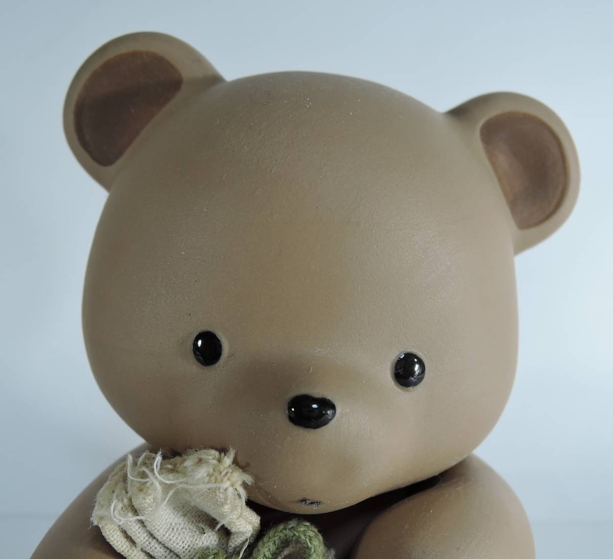 ☆03D　昭和レトロ■SUGAR　BEAR　シュガーベア　貯金箱　陶器製■サンリオ_画像3