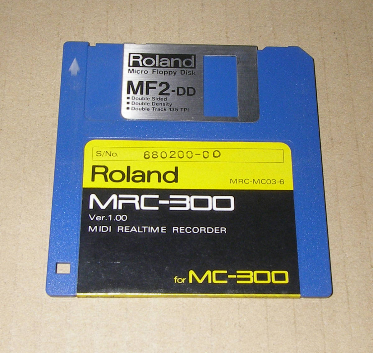 ★ROLAND MC-300/MC500 OS MRC-300 ver.1.00★OK!!★MADE in JAPAN★_画像1