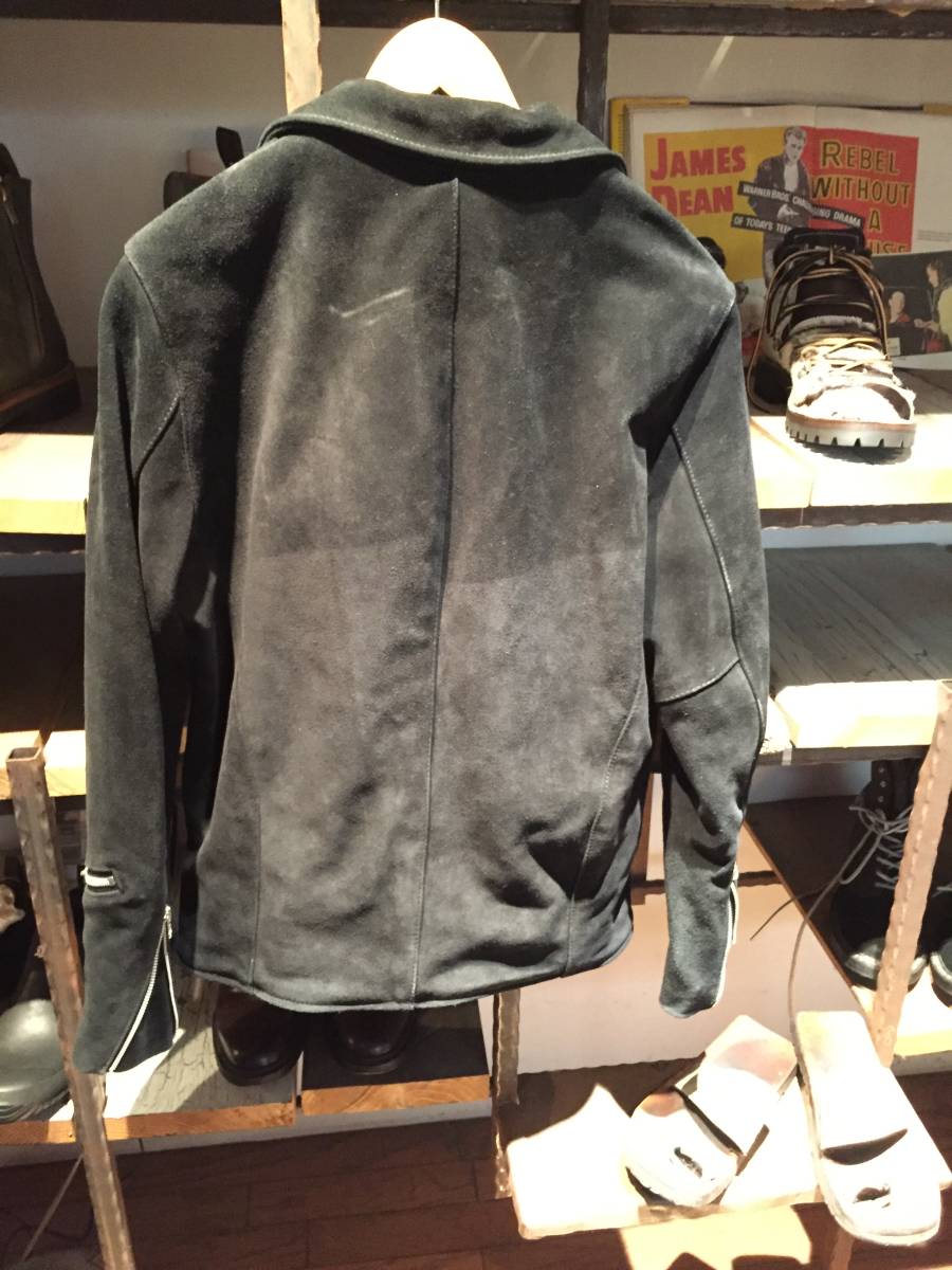 VANSON バンソン schott ショット スエード ダブルライダース 40
