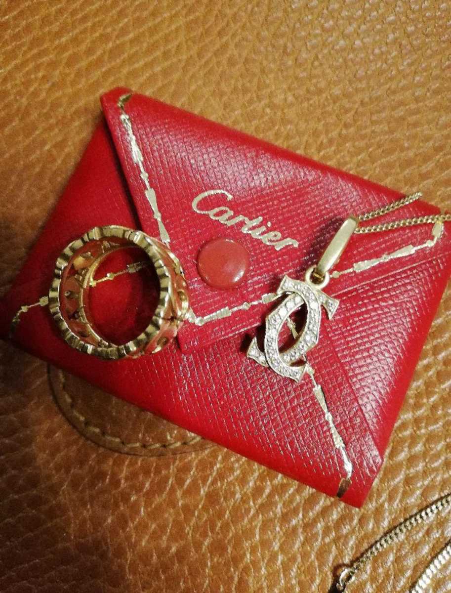 新製品情報も満載 CARTIER カルティエ2Cダイヤチャームネックレスと2C