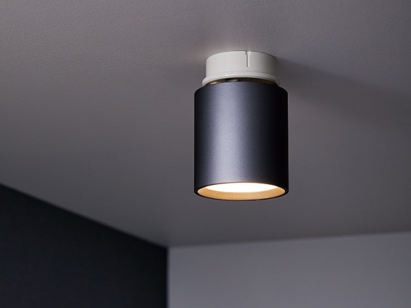 LED内蔵 シーリングライト 黒 おしゃれ コンパクト 小型 明るい 3畳 廊下 トイレ ダウンライト 人気 ブラック