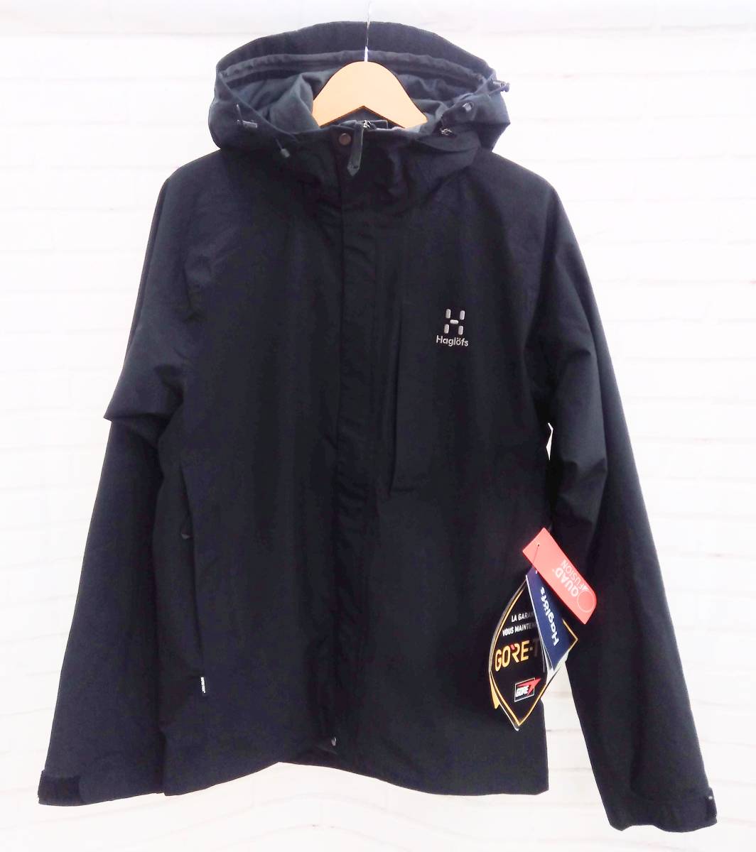 未使用品 未使用品 / HAGLOFS / ホグロフス / STRATUS JACKET / 604152 / GORE-TEX / ジャケット / メンズSサイズ / ブラック_画像1