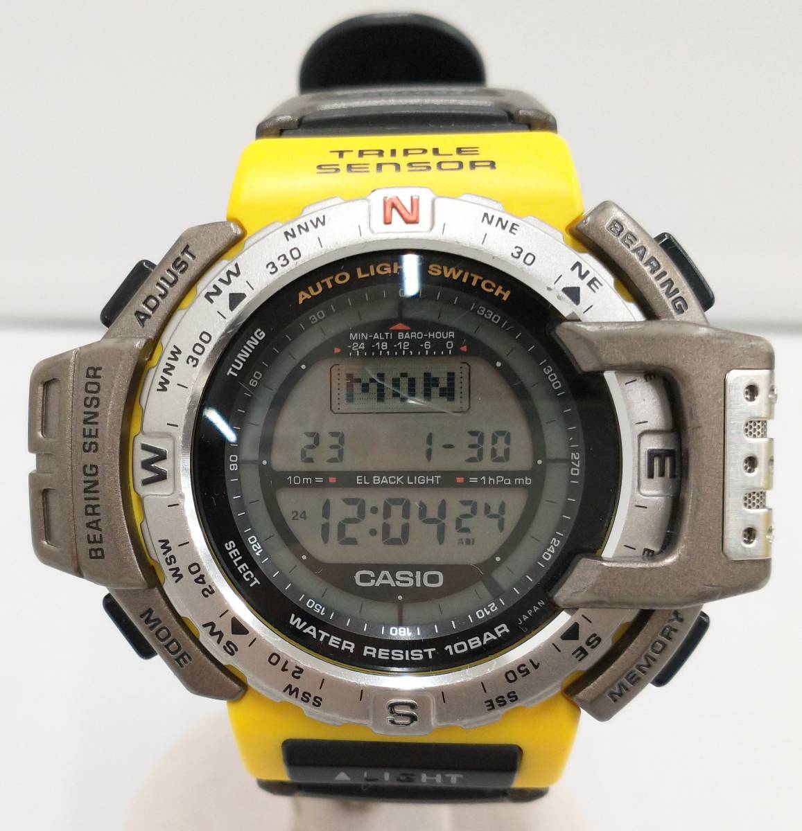 素晴らしい外見 CASIO カシオ PRO TREK プロトレック PRT-401J ラバー