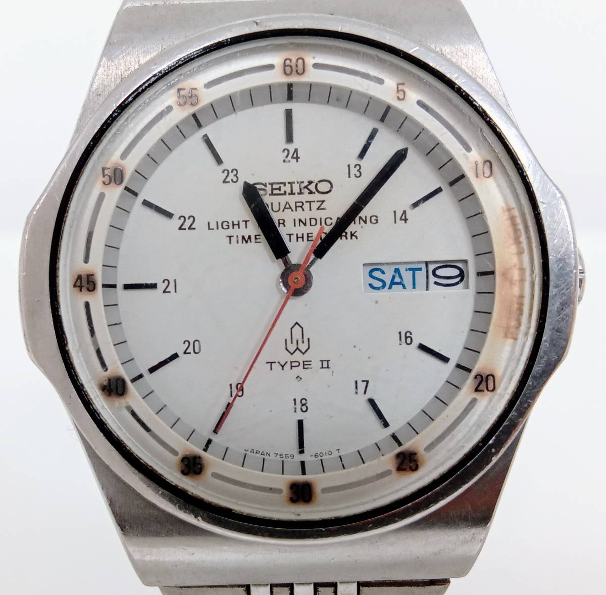 ヤフオク! - ジャンク SEIKO 7559-6010 腕時計 セイコー...