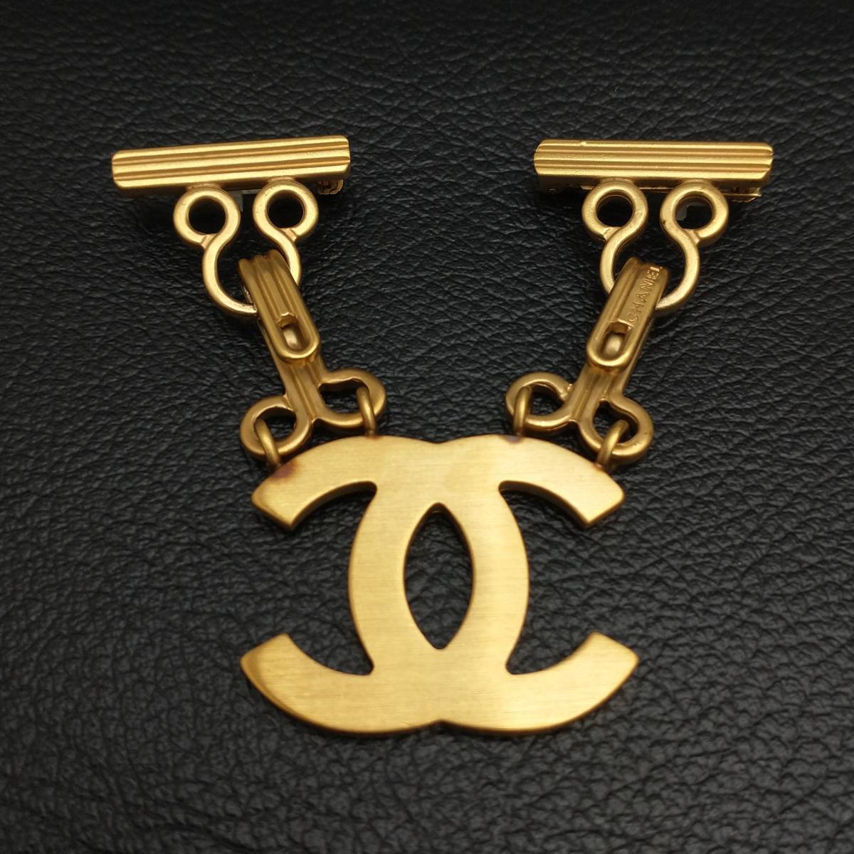 箱 付 CHANEL シャネル ココマーク ブローチ 03 A ゴールドカラー 店舗