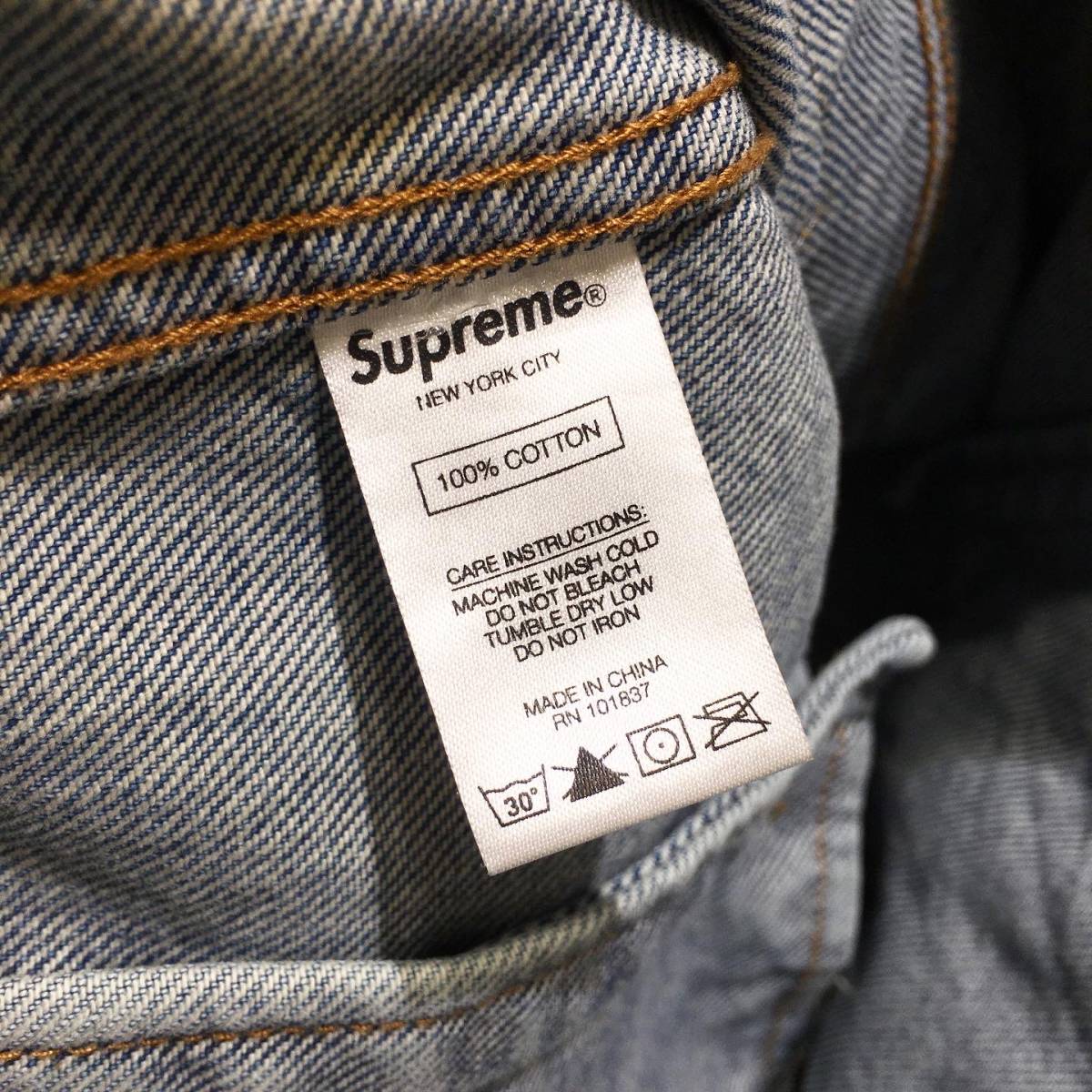 18ss Supreme Patches Denim Trucker Jacket シュプリーム パッチ