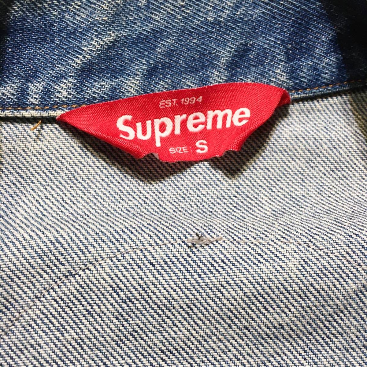 18ss Supreme Patches Denim Trucker Jacket シュプリーム パッチ