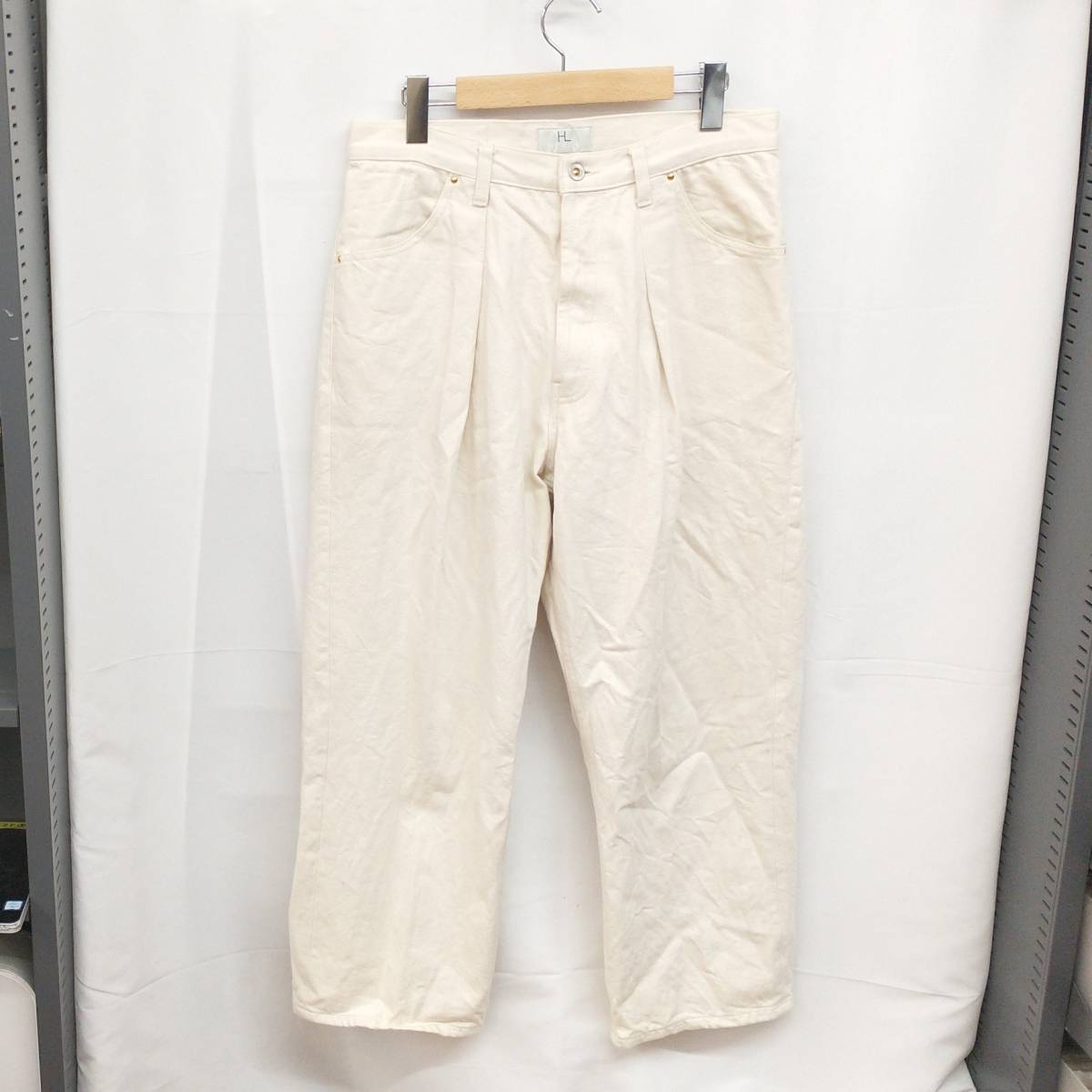 HERILL CASHMERE DENIM TACK 4PK NATURAL ヘリル カシミヤ混タック