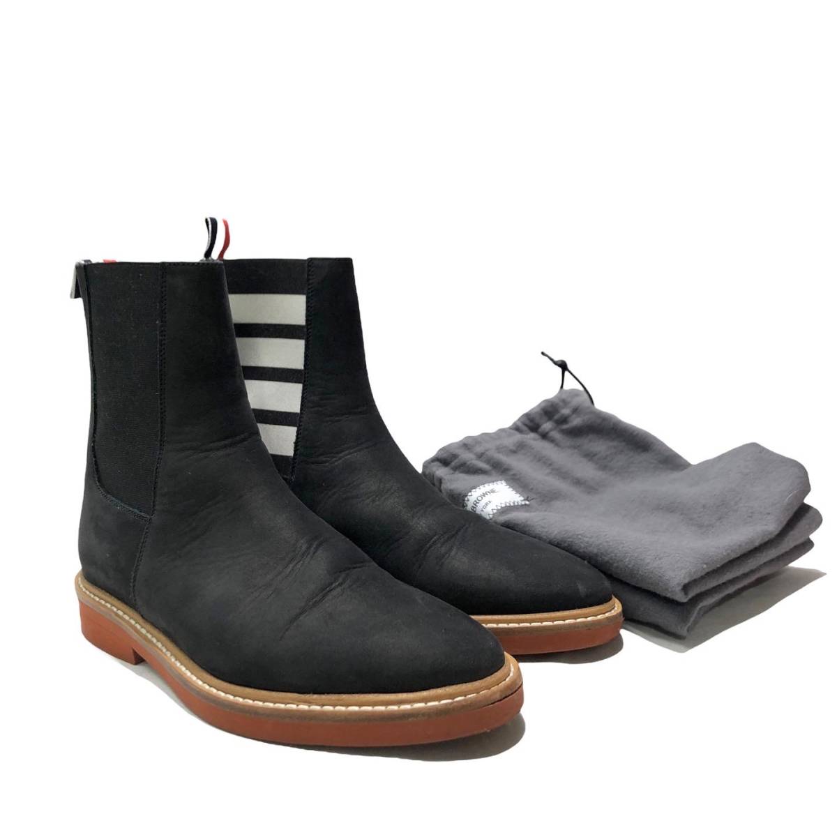 激安本物 サイドゴアブーツ boots gore side BROWNE TOM US7 店舗受取可 袋付きトムブラウン 26.0cm 激安本物 サイドゴアブーツ boots gore side BROWNE TOM US7 店舗受取可 袋付きトムブラウン 26.0cm