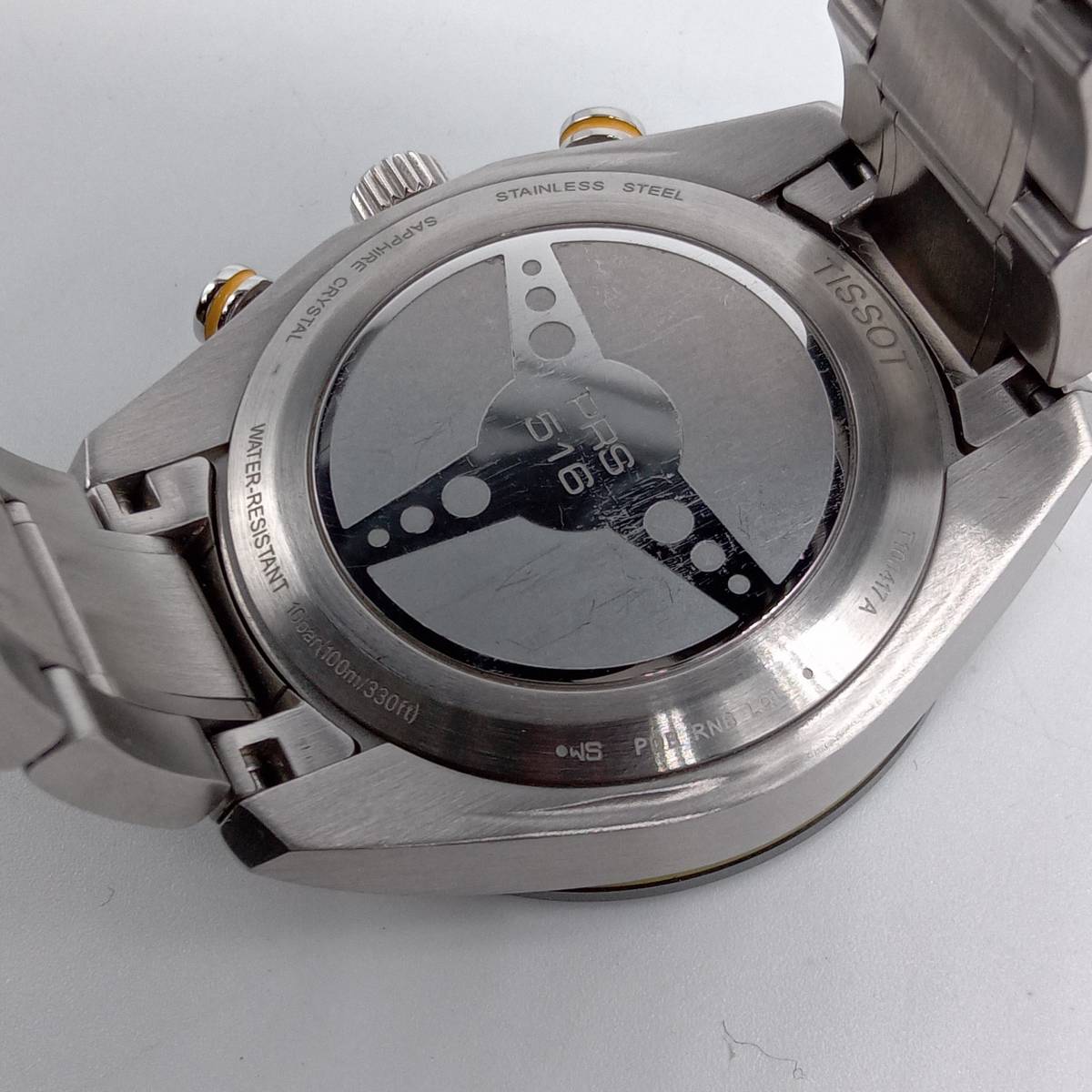 超目玉】【超目玉】TISSOT ティソ 腕時計 クロノグラフ シルバー