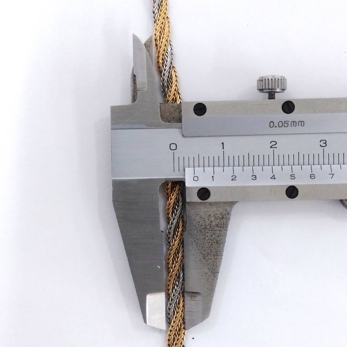 本物保証! Pt850/K18 18金 18金 プラチナ コンビデザインブレスレット