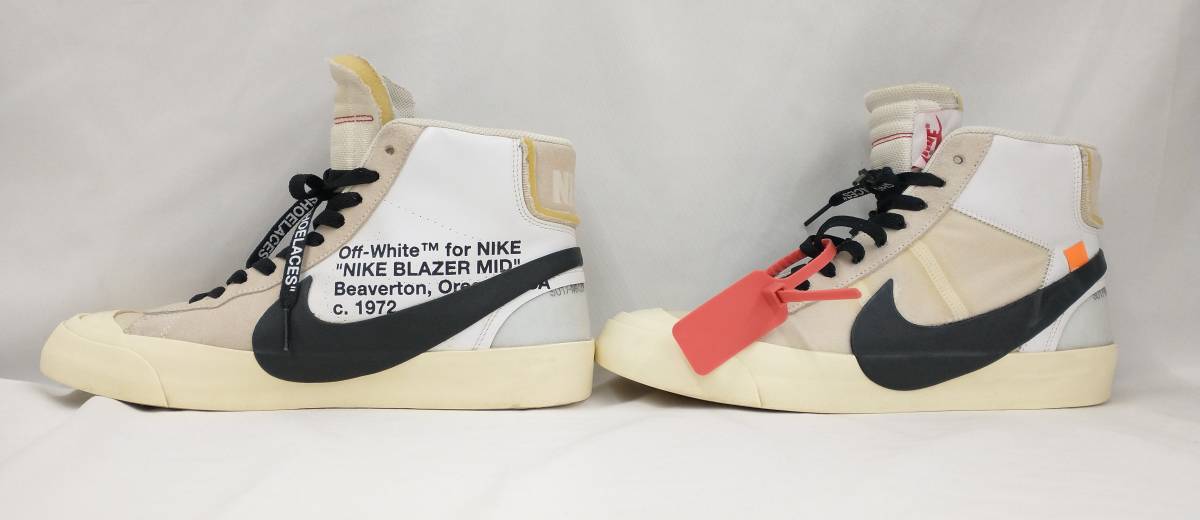 超安い OFF-WHITE - ナイキ ブレーザー スタジオ MID x オフ-ホワイト
