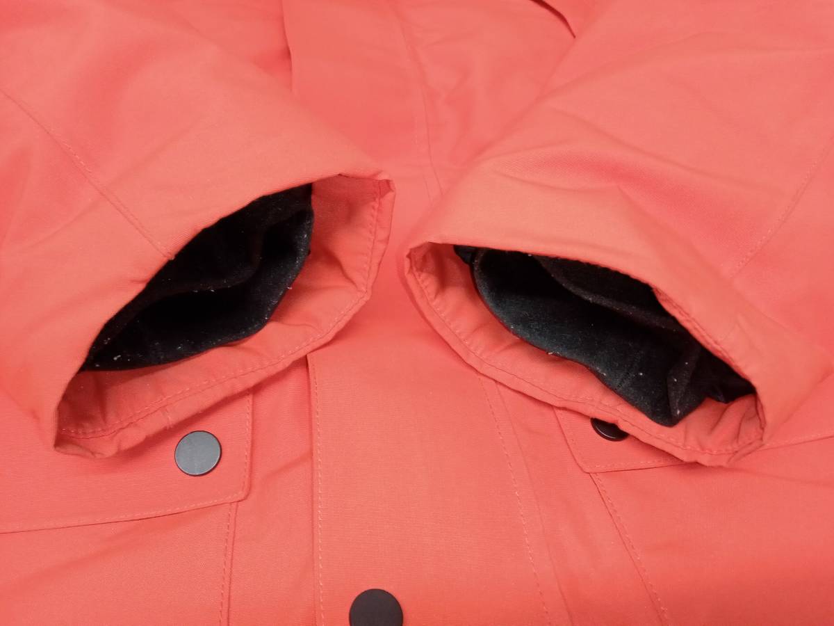 AIGLE エーグル 中綿ジャケット ポリエステル Mサイズ オレンジ 冬 店舗受取可_画像4