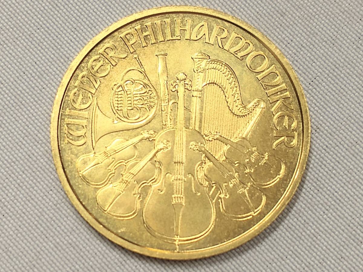 本物の ウィーン金貨 1/4オンス 純金 K24 貨幣 - rinsa.ca