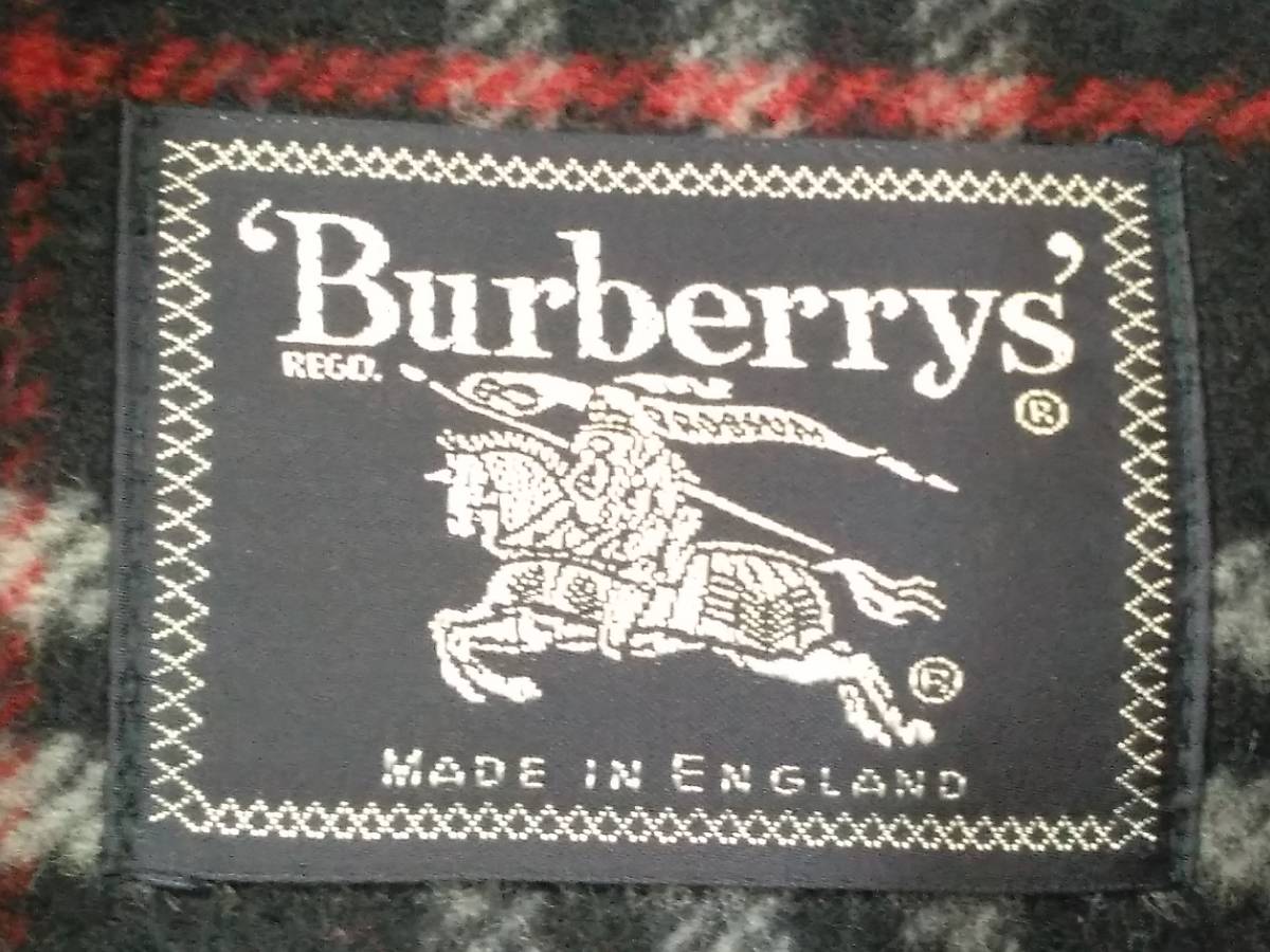 Burberrys 90s SPECIALITY DUFFLE COATING Britain made Burberry z Burberry duffle coat navy 46-R(L size ) men's T97C