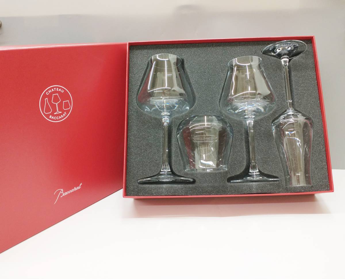Baccarat バカラ マイシャトー4点セット シャンパングラス ワイン