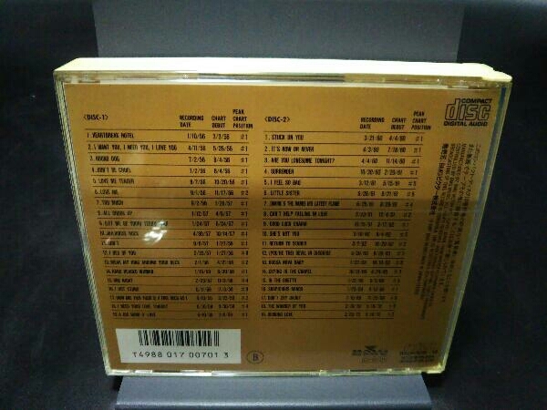 エルヴィス・プレスリー CD エルヴィス・トップ10ヒッツ[2CD]_画像2