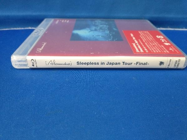 【未開封】Alexandros Sleepless in Japan Tour -Final-(Blu-ray Disc) アレキサンドロス_画像2