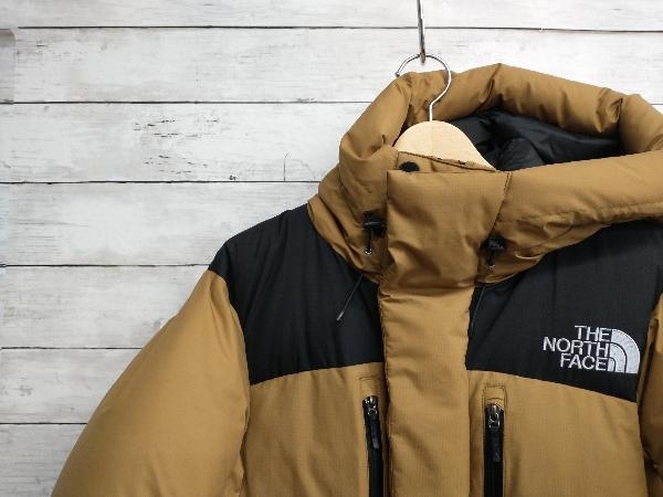 THE NORTH FACE／Baltro Light Jacket UB／ND91950／ダウンジャケット／メンズ／Mサイズ／ベージュ×ブラック／ザ・ノース・フェイス_画像1