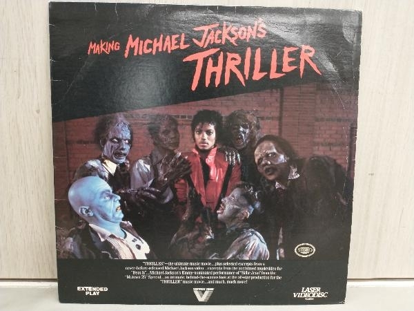 ジャンク （輸入盤）レーザービデオディスク MICHAEL JACKSON / THRILLER マイケル・ジャクソン（VL1000）の画像1