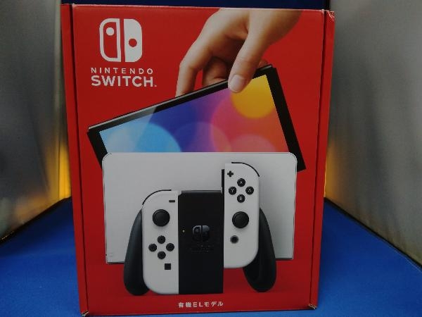 Nintendo Switch(有機ELモデル) Joy-Con(L)/(R) ホワイト(HEGSKAAAA ...