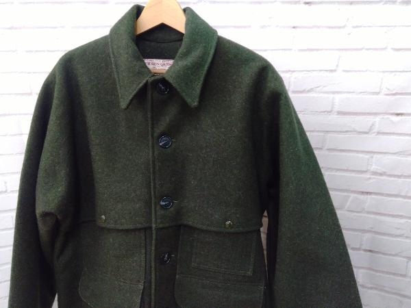 美品 FILSON / フィルソン / 90s USA製 ダブルマッキーノジャケット / Lサイズ / グリーン / ウール / アウター_画像5