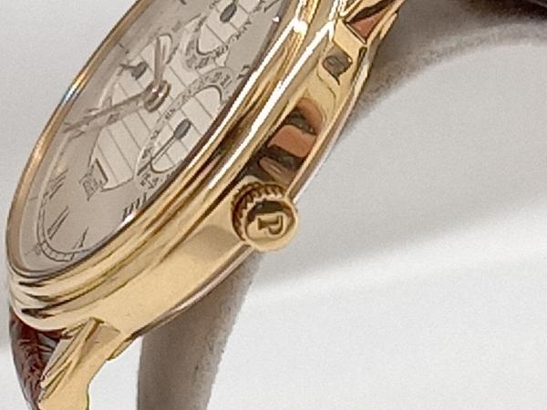 PIAGET ピアジェ トリプルカレンダー 15959 自動巻 オートマティック メンズ腕時計 750刻印 K18 ゴールド×ブラウン 店舗受取可_画像3