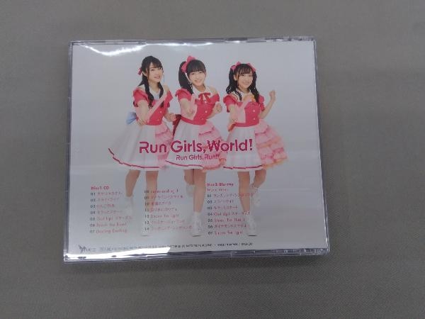 帯あり　Run Girls,Run! CD Run Girls, World!(Blu-ray Disc付)_画像2