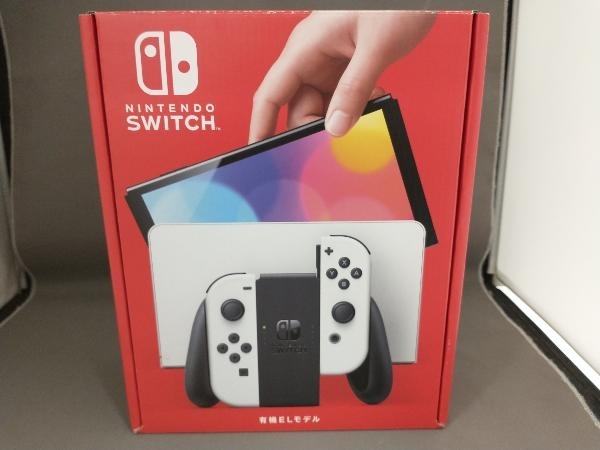 動作確認・初期化済】 Nintendo Switch (有機ELモデル) Joy-Con(L)/(R ...