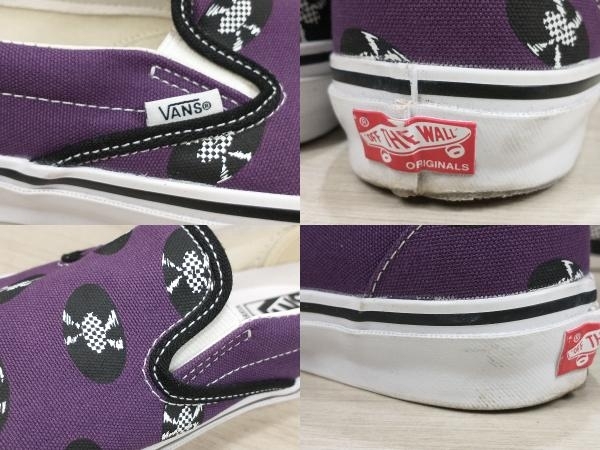 WACKO MARIA VANS OG SLIP-ON LX PURPLE RECORDS ワコマリア バンズ スリッポン パープルレコード VN0A45JK5961 サイズ28.5cm 店舗受取可の画像8