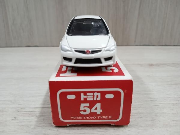 現状品 トミカ No.54 Honda シビック TYPE R 赤箱 ロゴ白字 中国製_画像2