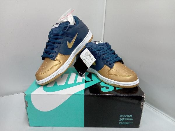 60%OFF】 新品 SUPREME LOW × NIKE DUNK GOLD SB DUNK LOW QS ダンク