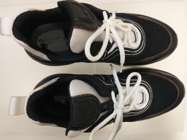 MICHAEL KORS Michael Kors OLYMPIA TRAINER спортивные туфли черный 8M 26cm мужской обувь обувь толщина низ магазин квитанция возможно 