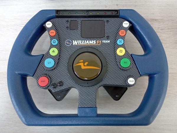 【ジャンク】 JOYTECH PS2用コントローラー WILLIAMS F1 TEAM RACING WHEEL_画像5