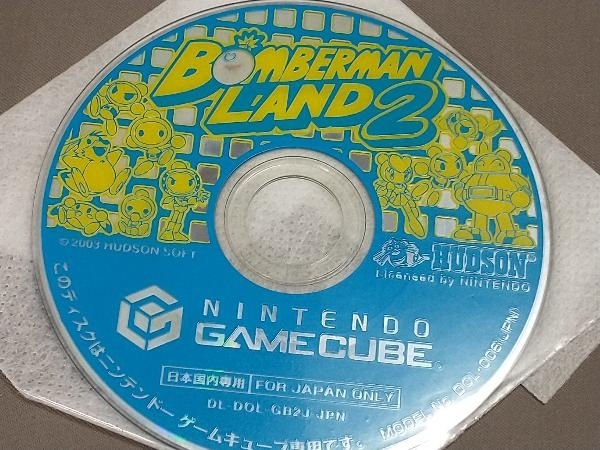 【説明書欠品】ゲームキューブ　GAMECUBE　ボンバーマンランド2_画像3