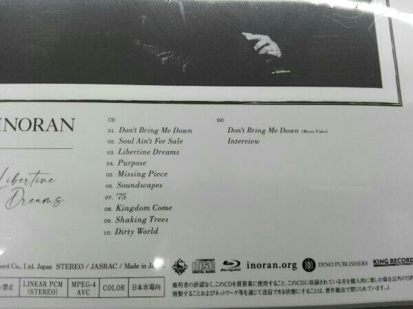 未開封 INORAN(LUNA SEA) CD Disc付) Libertine Dreams(初回限定盤