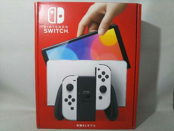 Nintendo Switch(有機ELモデル) Joy-Con(L)/(R) ホワイト(HEGSKAAAA