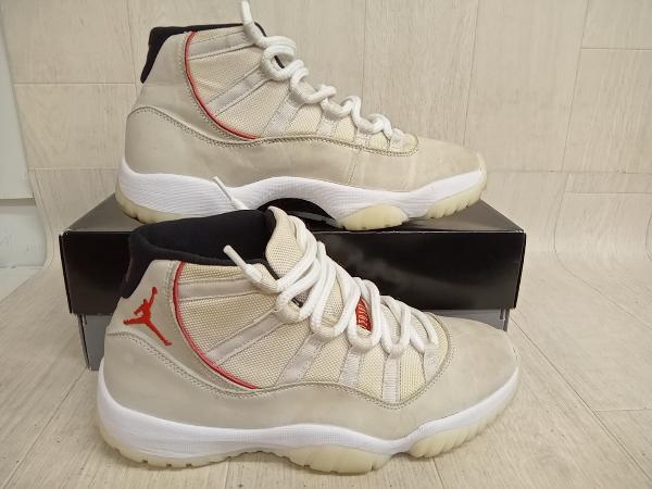 NIKE スニーカー AIR JORDAN 11 RETRO 378037 016 27cm ホワイト 通年_画像4