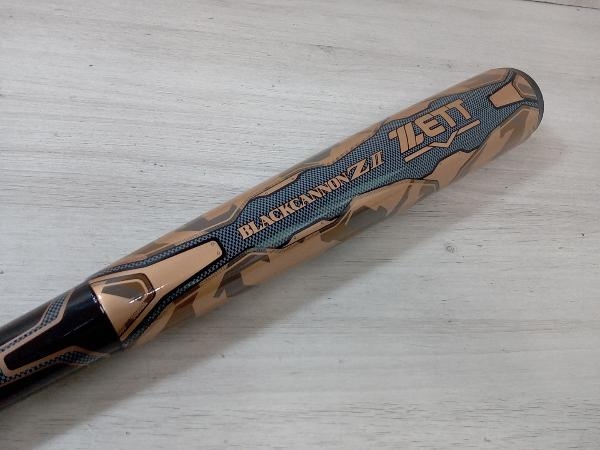 一般軟式 バット ZETT BLACKCANNON Z ブラックキャノン BCT35804 84cm