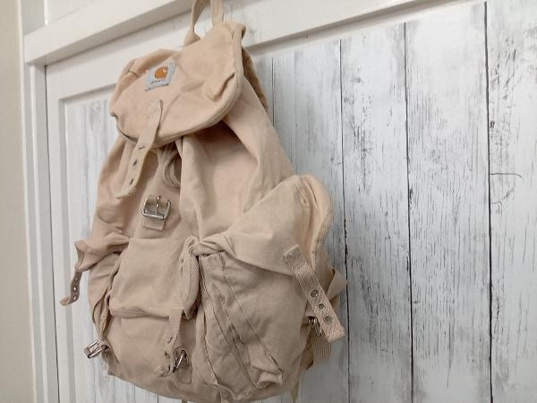 リュック Carhartt キャンバス ベージュ/リュック/絞り/カーハート