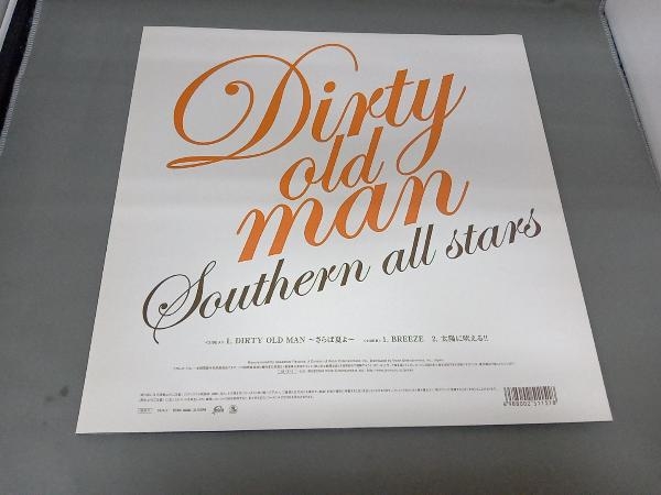 爆安プライス サザンオールスターズ Dirty Old Man さらば夏よ vizl300 apice.gt
