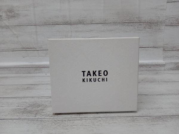 未使用品 TAKEO KIKUCHI タケオキクチ　マイクロチェックタイ　ボルドー　付属品は画像の物が全てです_画像6