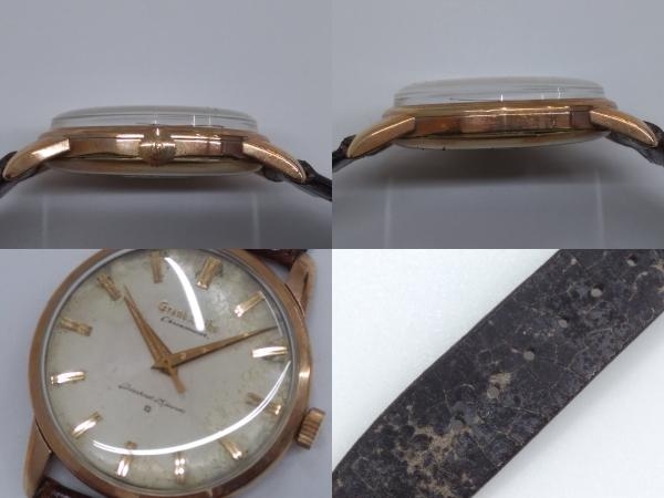 ジャンク [アンティーク OH未実施] SEIKO Grand Seiko GSJ14H156E 手巻き 腕時計の画像5