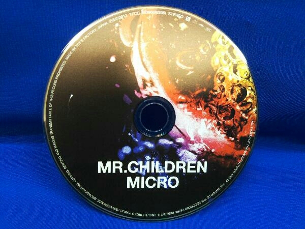 【パッケージ表紙欠品】Mr.Children 2001ー2005《micro》初回限定盤【DVDつき】_画像2