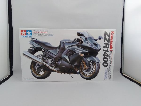 プラモデル タミヤ カワサキ ZZR1400 1/12 オートバイシリーズ_画像1